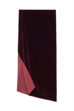 Load image into Gallery viewer, Velvet and Silk Wrap Merlot