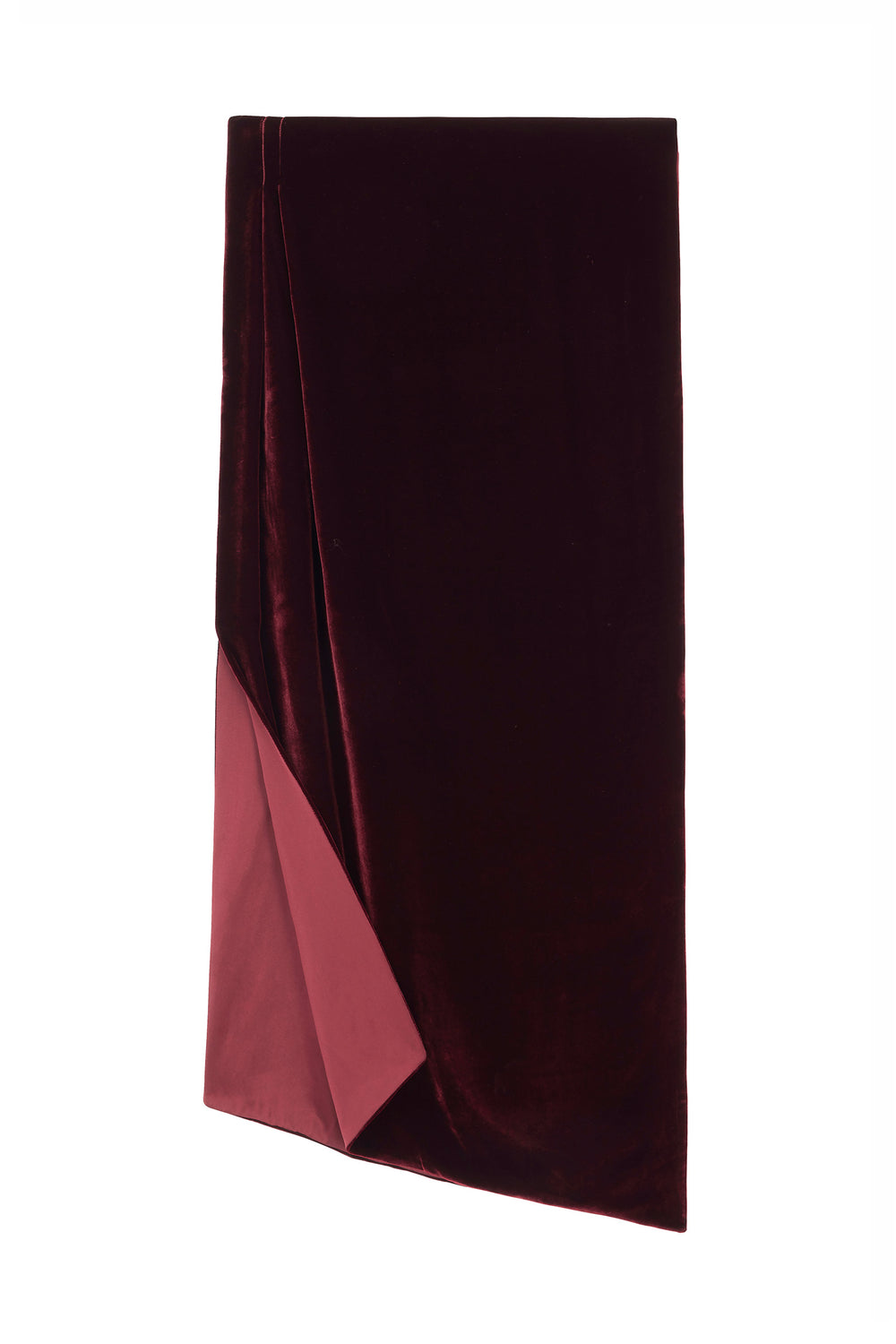 Load image into Gallery viewer, Velvet and Silk Wrap Merlot