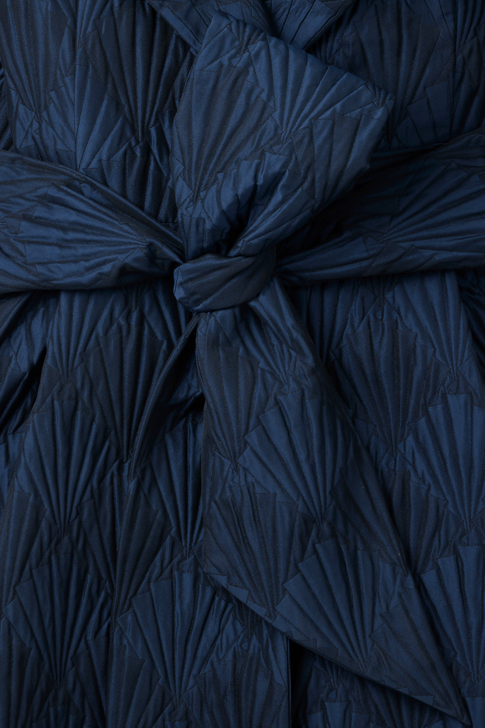 Load image into Gallery viewer, Versailles Art Deco Coat Dress Midnight