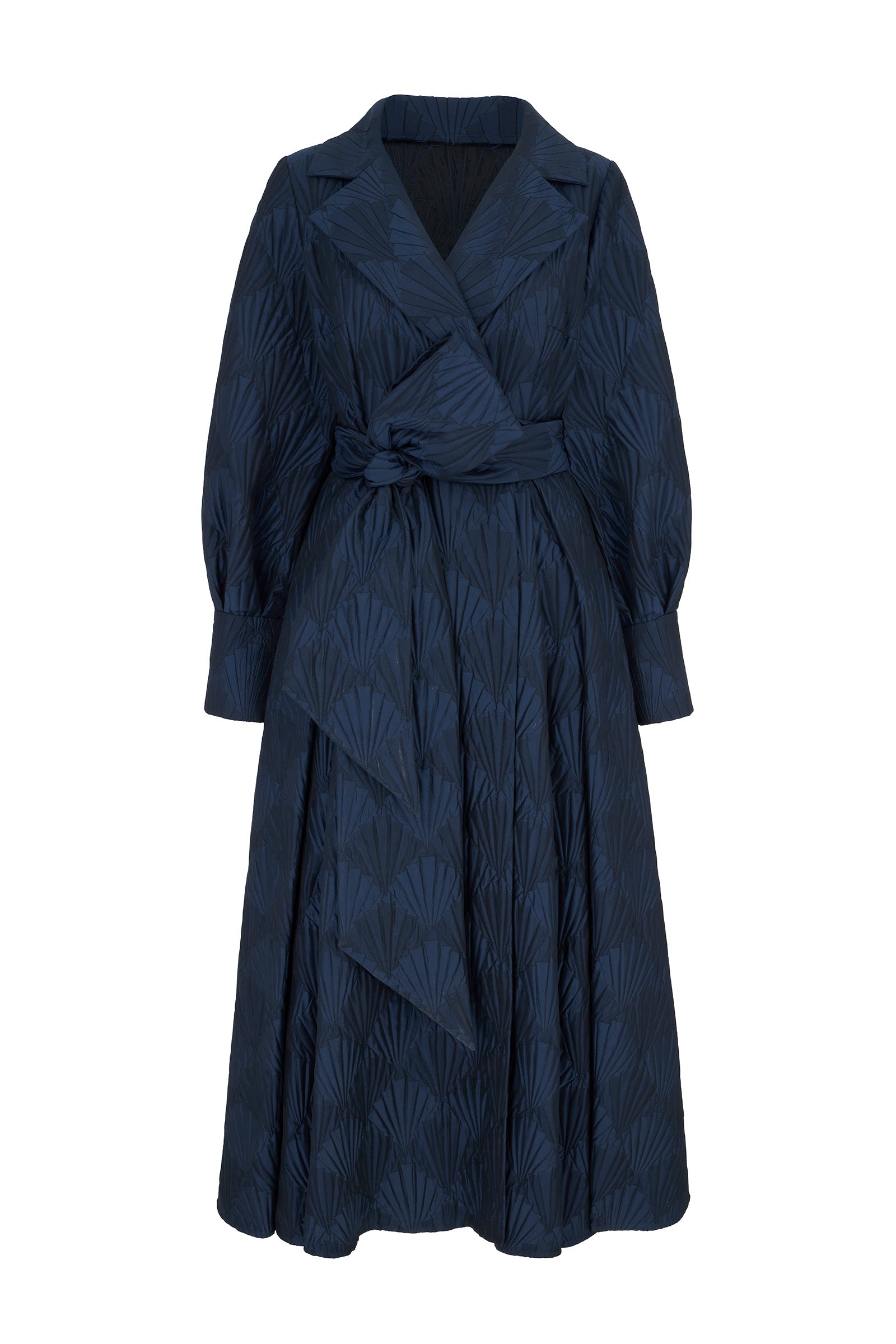 Versailles Art Deco Coat Dress Midnight Versailles Art Deco Coat Dress Midnight