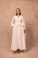 Load image into Gallery viewer, Versailles Coat Dress Rose Organza