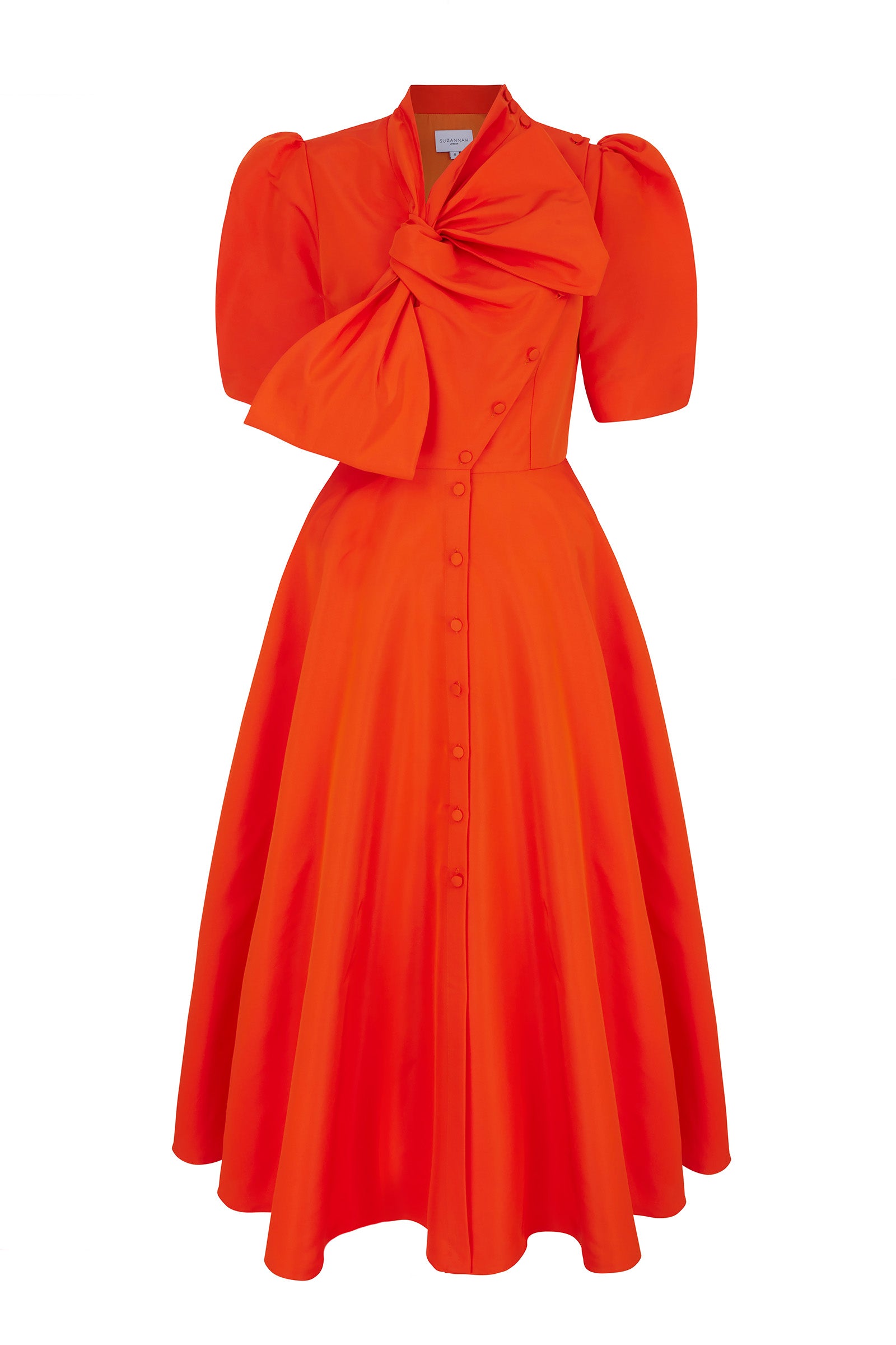 orange shirt dresses Plus Size Orange Cotton Utility Summer Shirt Dress