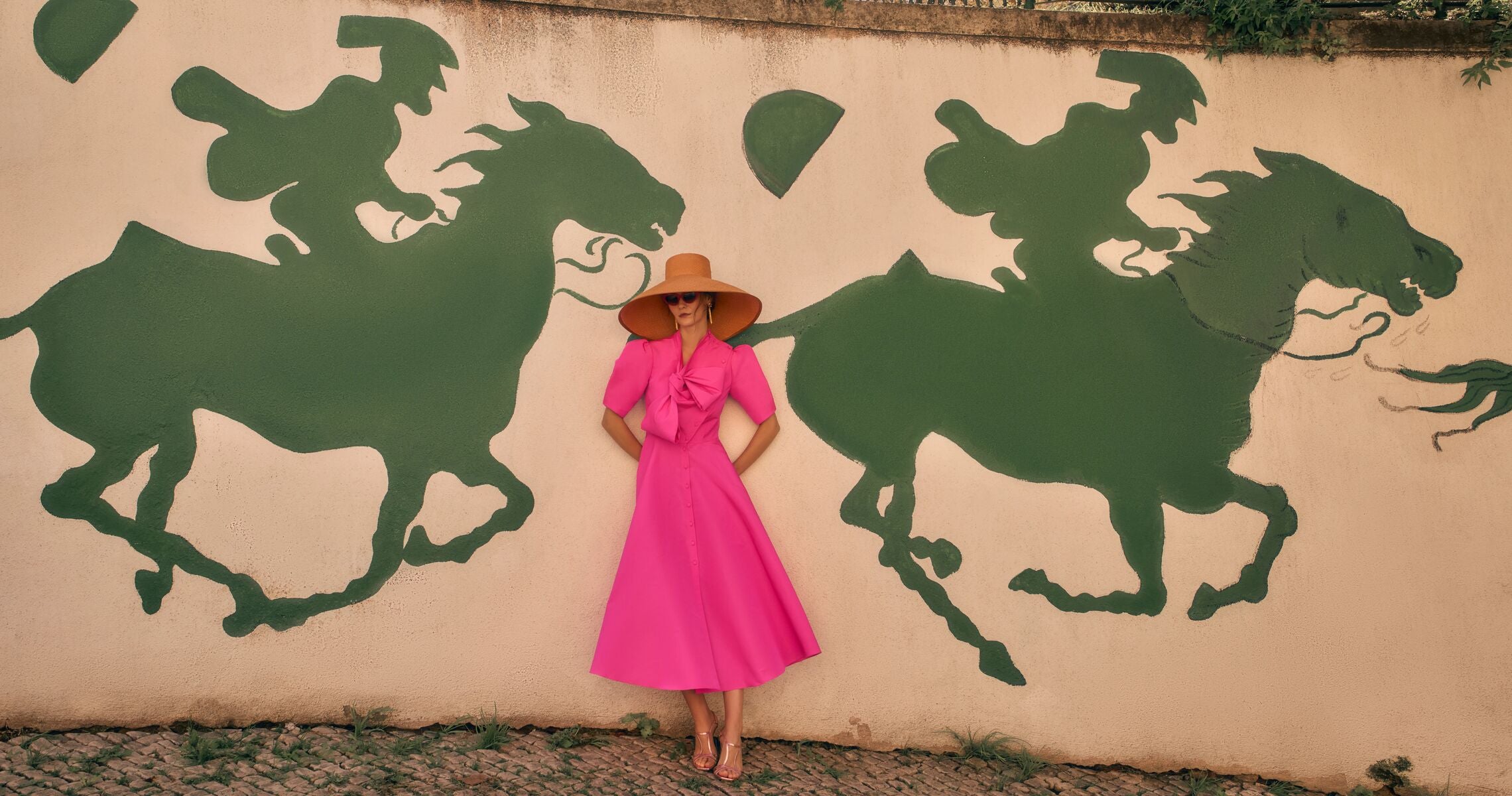 Victoria Shirt Dress Silk Faille Hot Pink