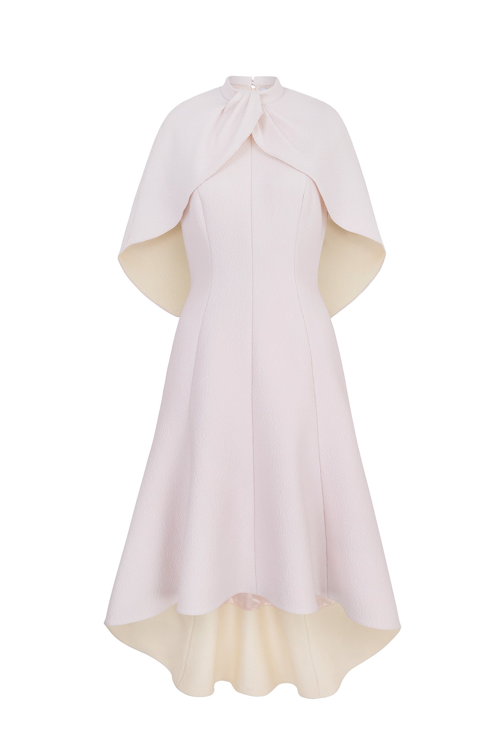 スーツ・フォーマル・ドレス Chihiro/Nallow line Cape Dress item_front_lu-0132_pink-