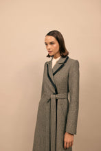 Load image into Gallery viewer, Washington Prince of Wales check Cashmere Coat