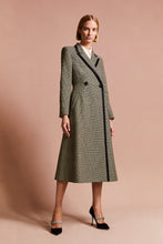 Load image into Gallery viewer, Washington Prince of Wales check Cashmere Coat
