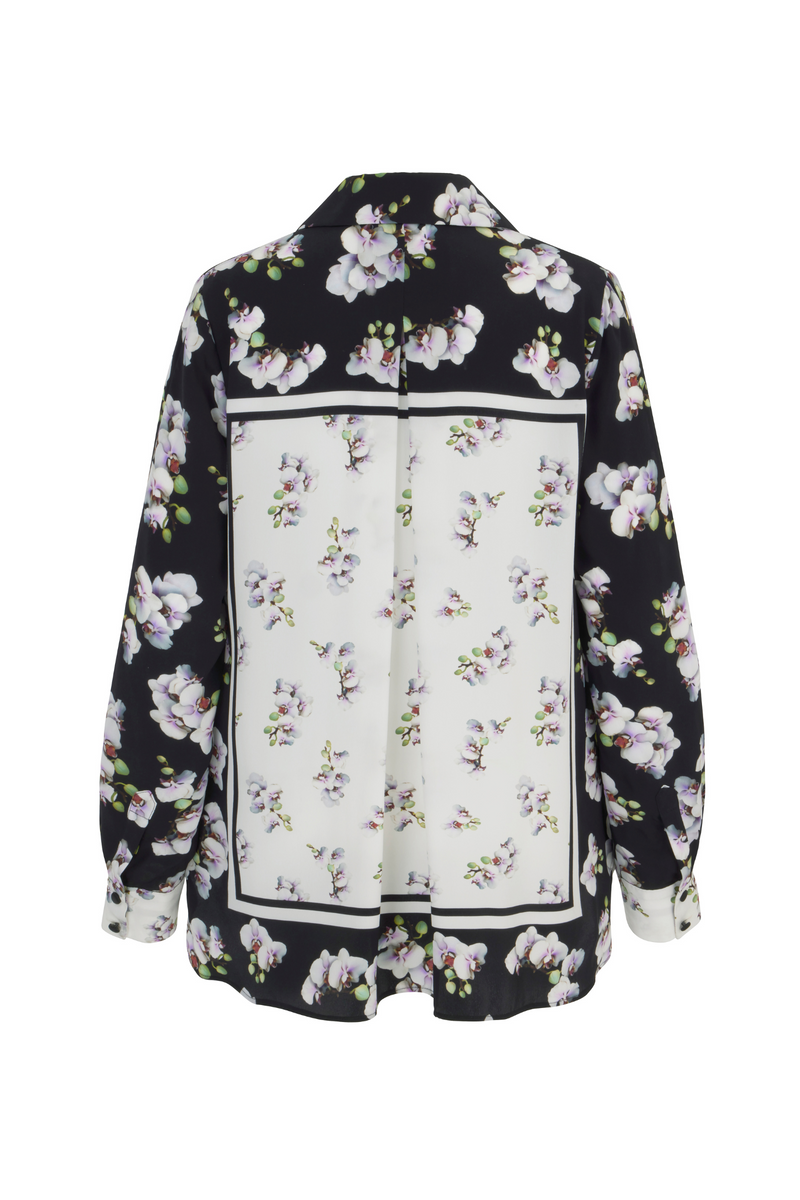 Load image into Gallery viewer, Shutters Classic Silk Orchid Shirt - ARCHIVE SALE
