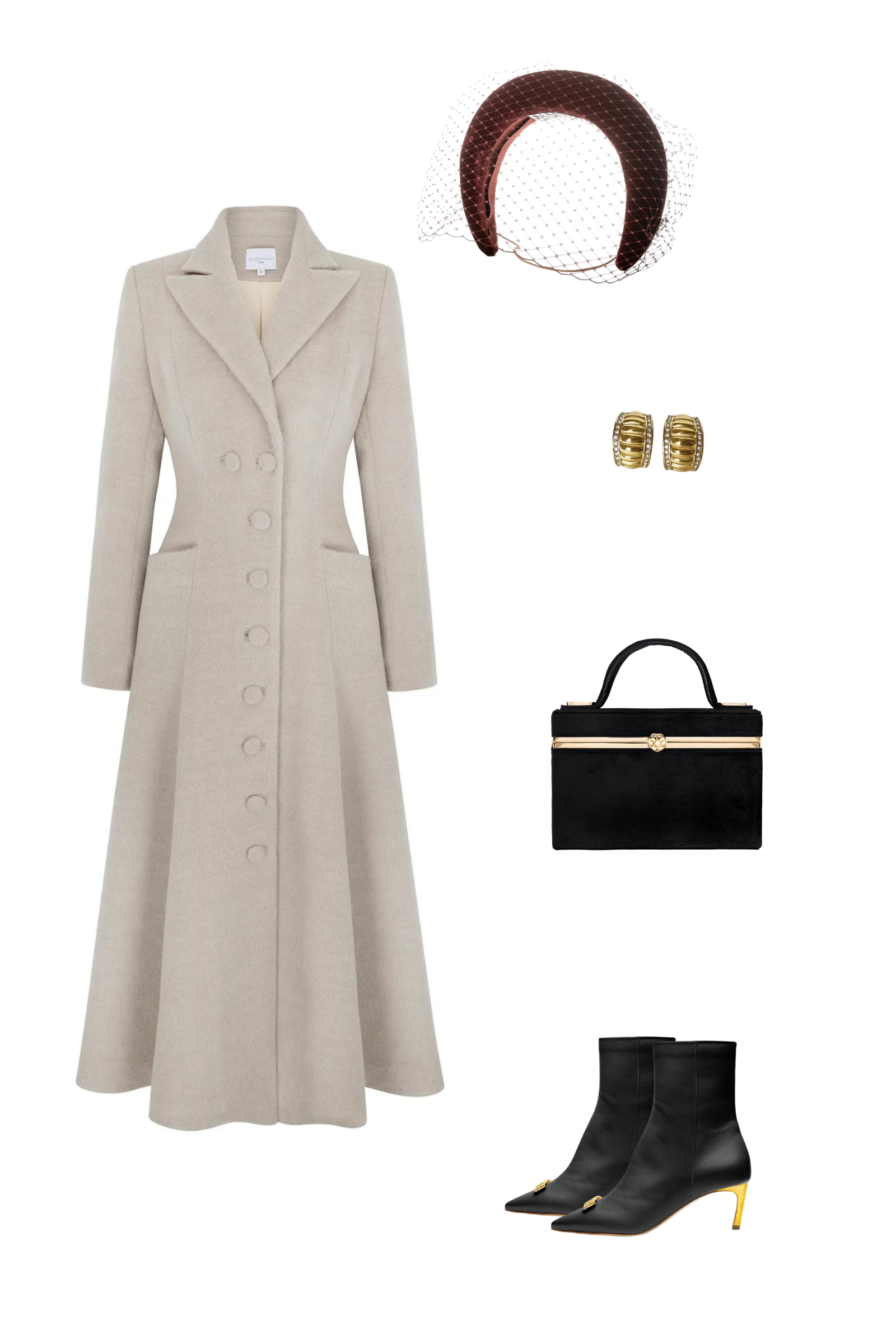 Suzannah London | Alabama Coat Stone Alpaca | Luxury Coating