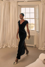 Load image into Gallery viewer, Brizo Gown Black Velvet