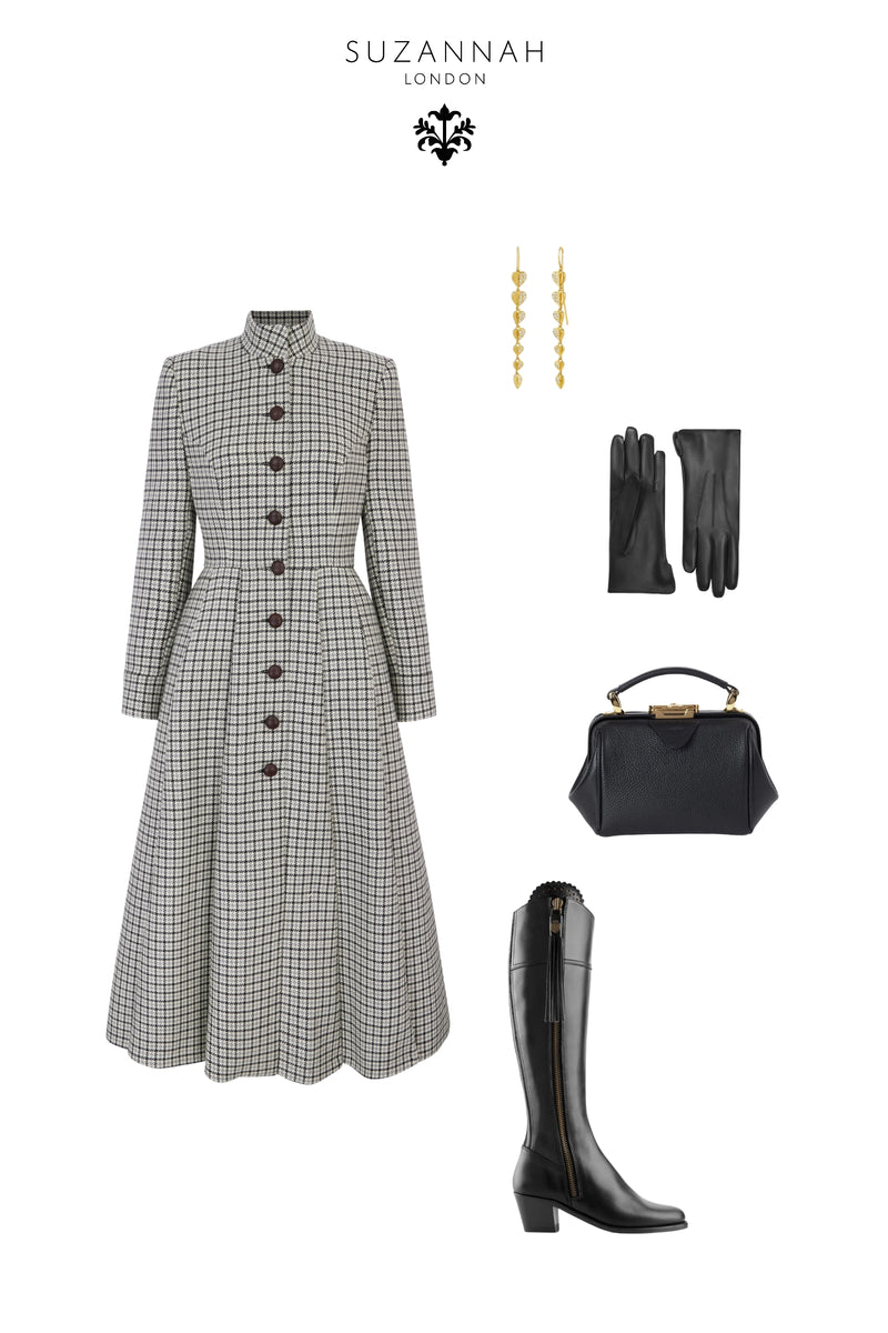 Load image into Gallery viewer, Winchester Coat Dress Check