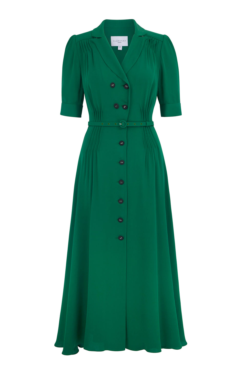 Load image into Gallery viewer, Flippy Wiggle Dress Emerald