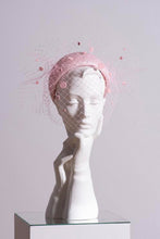 Load image into Gallery viewer, Pink Veil Spot Head Band