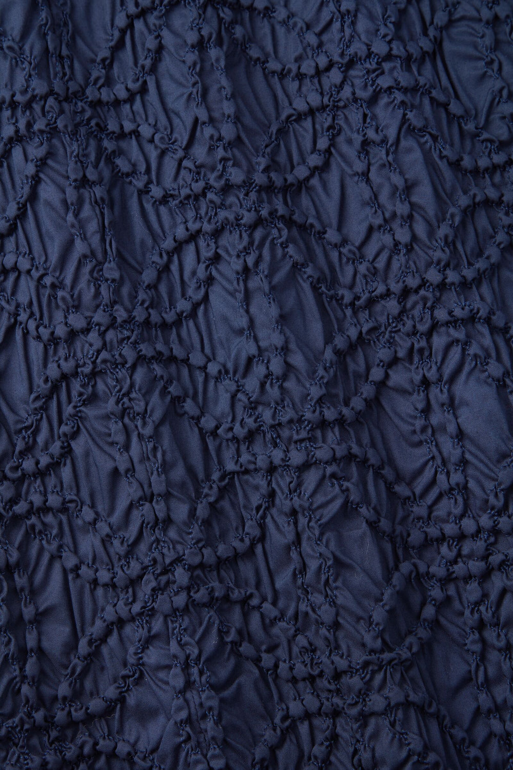 Load image into Gallery viewer, Winnie Midi Dress Smocked Cloqué Navy