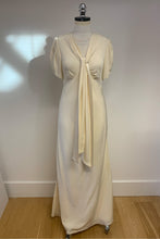 Load image into Gallery viewer, Cream silk Astor Dress - ARCHIVE SALE