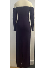 Load image into Gallery viewer, Circe Gown Blackcurrant Cloqué ARCHIVE SALE