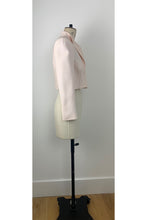 Load image into Gallery viewer, Cropped Wool Silk Jacket Pale Pink ARCHIVE SALE