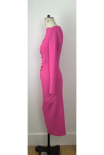 Load image into Gallery viewer, Hot pink stretch crepe Dress ARCHIVE SALE