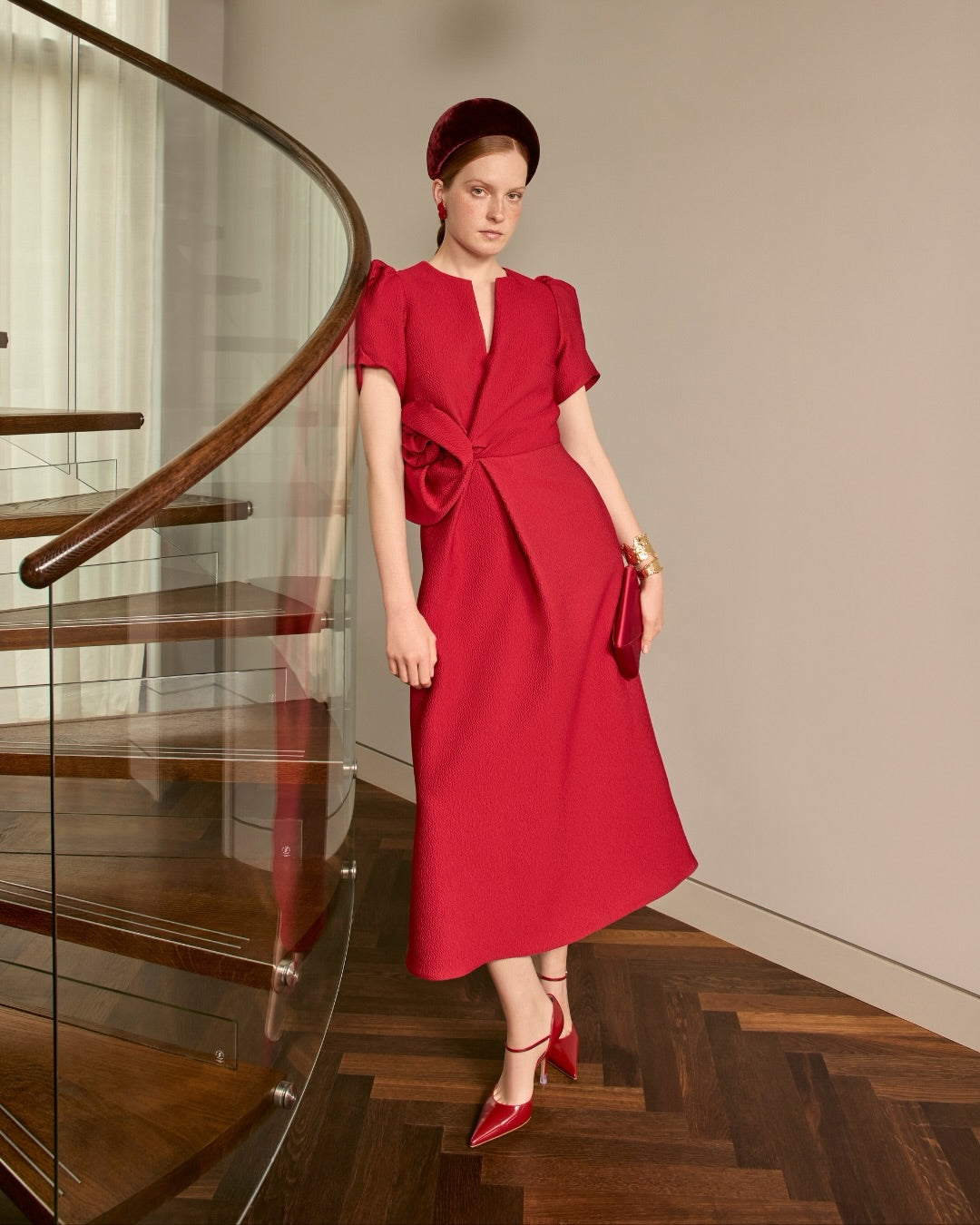 Rose Corsage Dress