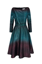Load image into Gallery viewer, Lara Boat Neck Ombre Dress - ARCHIVE SALE
