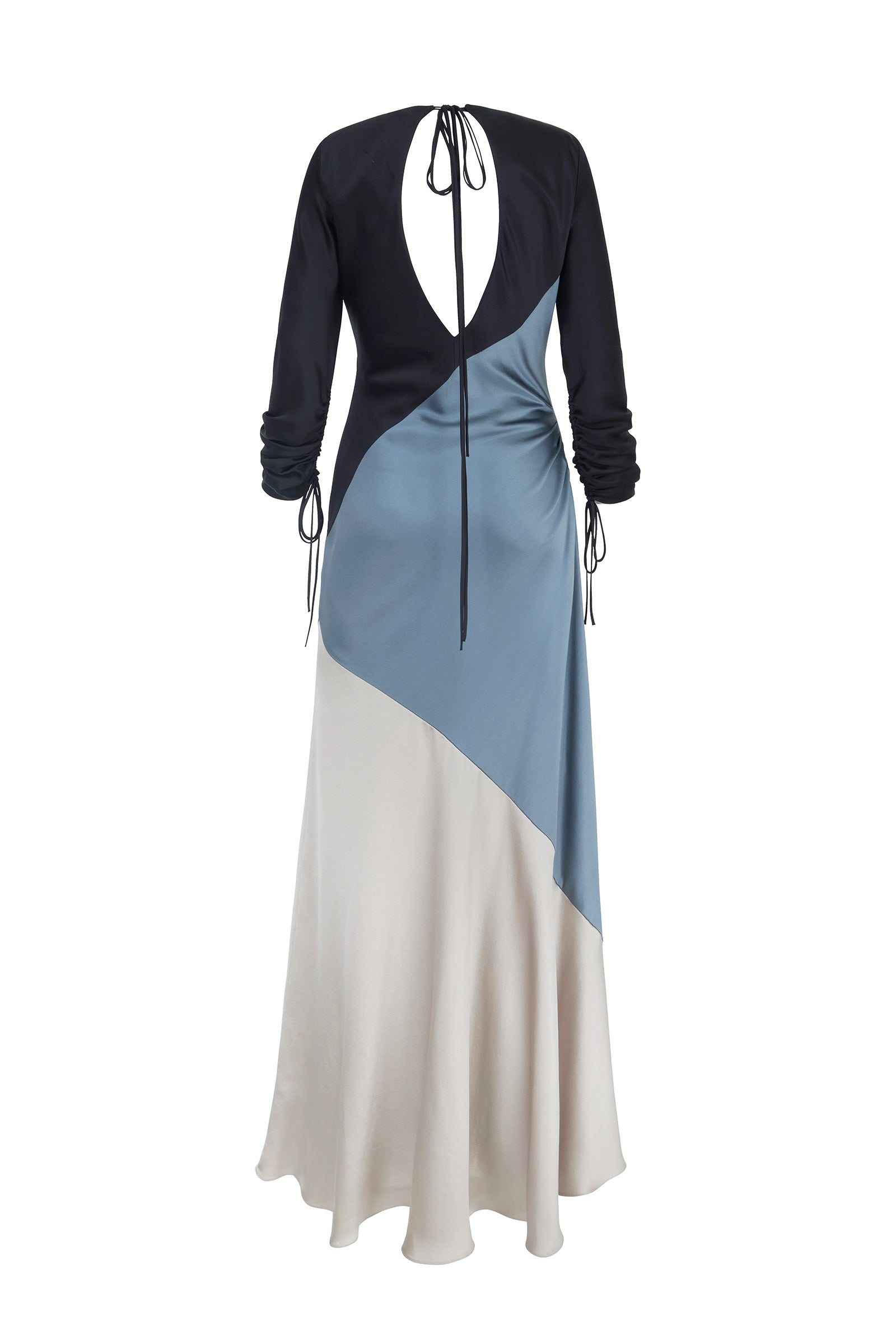 Robe Color Block Ashro Gris, Noir, Rouge Taille 14 - Occasion Très Bon état