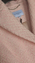 Alabama Coat Dress Pink Shimmer Tweed
