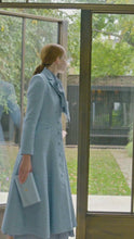 Alabama Coat Dress Ribbon Tweed Heritage Blue