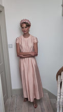 Aurelia Dress Pink Luxe Linen ARCHIVE SALE