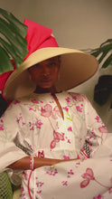 The Audrey Bow Large Brim Sustainable Hat x Ruth Ravenscroft
