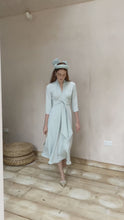 Fontaine Silk Crepe Ice Blue