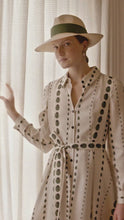 Lexi Ladybird Silk Twill Shirt Dress