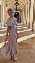 Holland Dress Ciel Blue Silk Cady