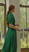 Flippy Wiggle Dress Emerald