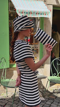 Ruthie Retro Stripe Mini Dress