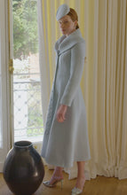 Cumbria Formal Coat Dress Duck Egg Wool Crepe