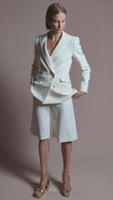 Bel Air Shorts Ivory Crepe