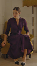 Fontaine Silk Crepe Blackcurrant