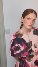 Seraphina Gown Pink Floral Faille