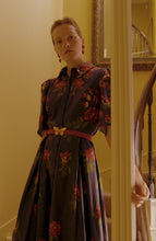 Butterfly Red Suede Belt x Sonia Petroff