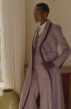 Carlisle Checked Houndstooth Tweed Coat