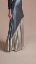Piérre Gown Colour Block Silk