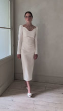 Dress Stretch Crepe Cream - ARCHIVE SALE