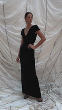 Brizo Gown Navy Velvet