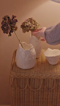Porcelain Scallop Vase x Emma Glipa