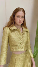 Layla Jacket Gold Tweed