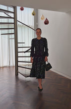 Annalisa Knitted Jacquard Dress
