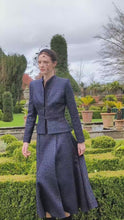 Cresswell Jacket Metallic Navy Tweed