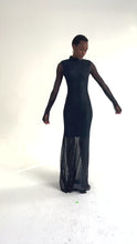 Babylon Gown Navy Crystal