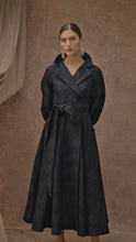Versailles Art Deco Coat Dress Midnight