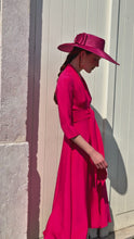 Fontaine Silk Crepe Raspberry