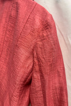 Load image into Gallery viewer, Rappalo Rasperry Luxe Linen Blazer ARCHIVE SALE